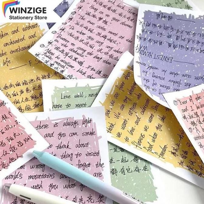 

Winzige 50 Lembar Sticky Notes Lucu Pastel Kertas Memo Alat Tulis Untuk Kantor Sekolah Memo Paper Siswa Stationery