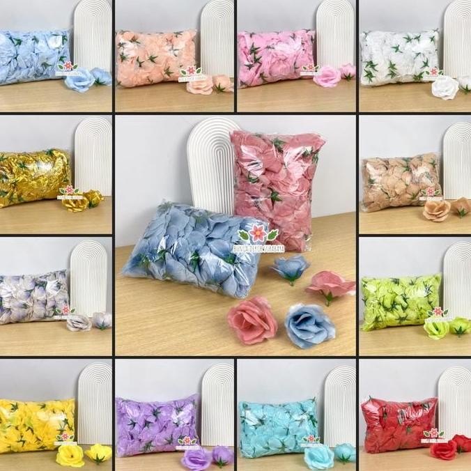 Tersedia Buket Bunga Anggrek Plastik Artificial Shabby - Dekorasi Dinding Cantik