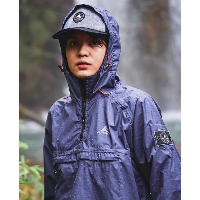 Avtech - Jaket Windbreaker Waterproof Outdoor Hiking Gunung Camping Motor Harian Hujan - Belatrik
