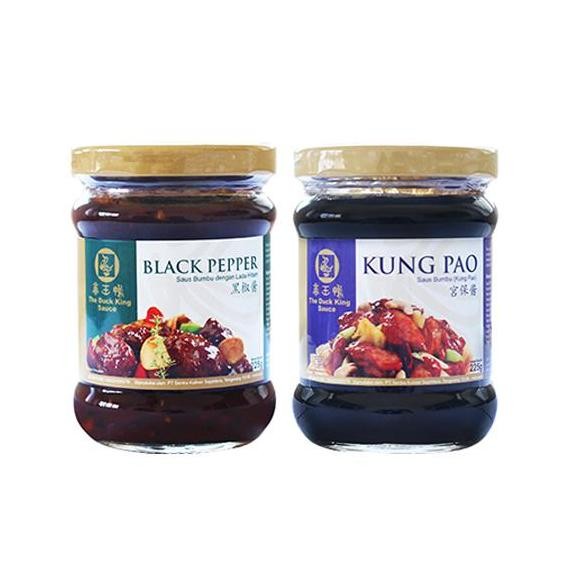 

Promo The Duck King Paket Saus Black Pepper & Kung Pao Premium