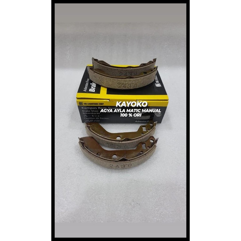 TERMURAH KAMPAS REM BELAKANG CALYA SIGRA MK 2436 KASHIYAMA CORP. 100% ORI 