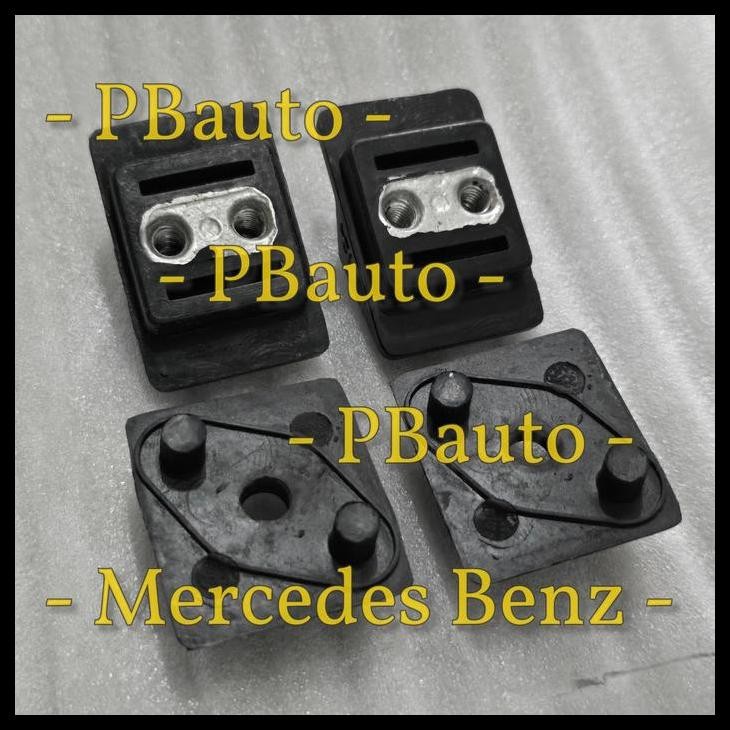 BEST DEAL SET 4PCS KARET MOUNTING BAGASI W124 MERCEDES BENZ / RUBBER STOPPER TRUNK MERCY 300E 230E 2
