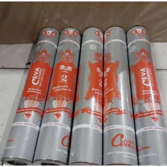 Shuttlecock Kok Eva Jaya Silver Orange Original