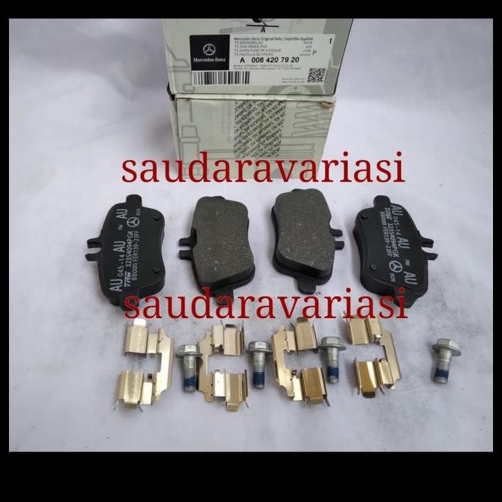 TERBARU KAMPAS REM BELAKANG W176 W156 W117 W246 CLA GLA MERCEDES BENZ