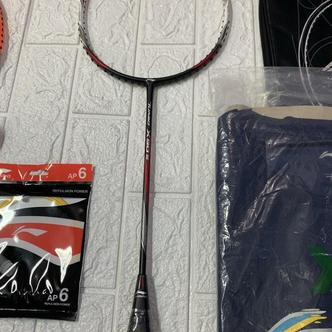 Raket Badminton New Lining Turbo X 90 Iii/ X90 Ultralight Heavy