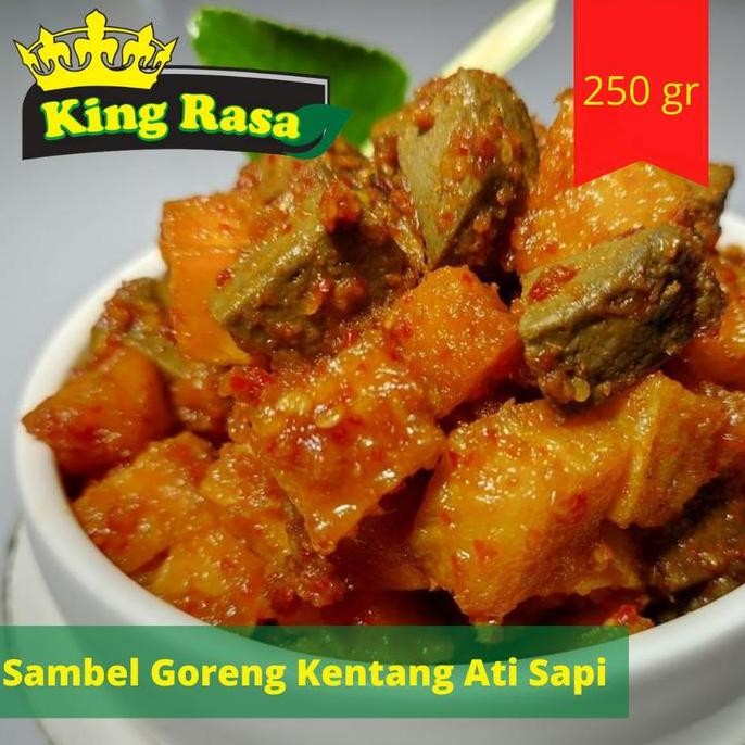 

Sambal Goreng Kentang Ati 250 gr Frozen Makanan Siap Saji Nikmat