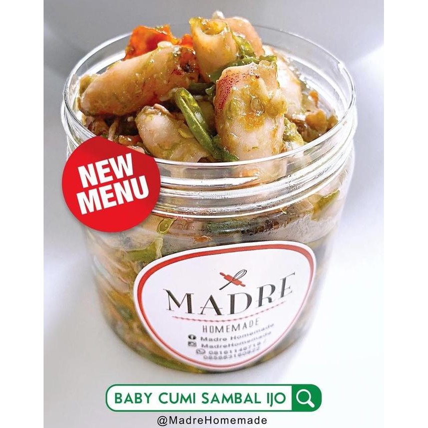 

Baby Cumi Sambal Ijo ENAK GURIH- Madre Homemade