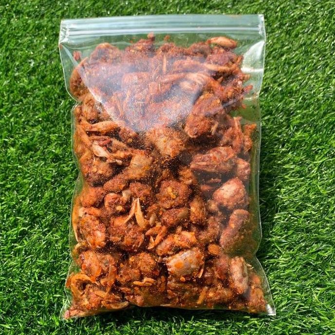 

Kripik BABY CRAB KRISPY BABY RAJUNGAN CRISPY BABY CRAB RAJUNGAN KHAS SUNDA goreng pedas Snack Basreng Food Kering Keripik Makanan Sambal Cemilan Laut Balado