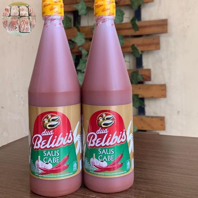

Saus cabe dua belibis 650ML botol dua belibis saos sambal 650 ML
