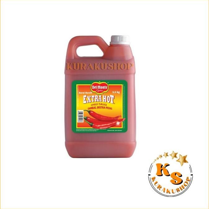 

sambal delmonte extra hot jerigen 55kg khusus