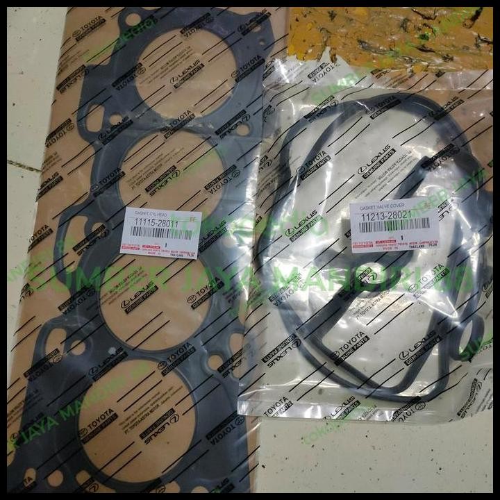 DISKON PACKING PAKING HEAD KLEP/GASKET CYLINDER HEAD TUTUP KLEP CAMRY ALPHARD 