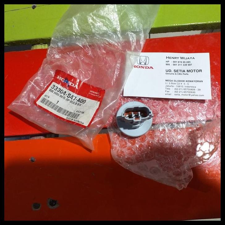 DISKON SOKET LAMPU REFLEKTOR BEMPER BELAKANG HONDA CRV GEN 1 ORIGINAL 