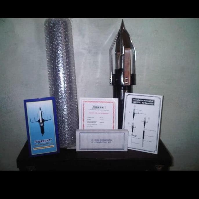 anti petir cr120 current radius splitzen jarum petir penangkal petir