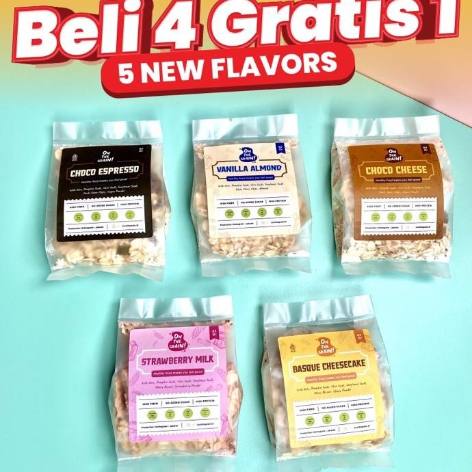 

41 Pas On The Grain Overnht Nt Oats Sarapan Sehat Cemilan Healthy Muesli