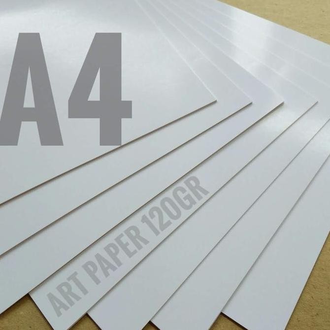

TERLARIS - Kertas Art Paper 120 Gsm Uk A4 / 21cm X 29,7cm ( isi 500 lembar )