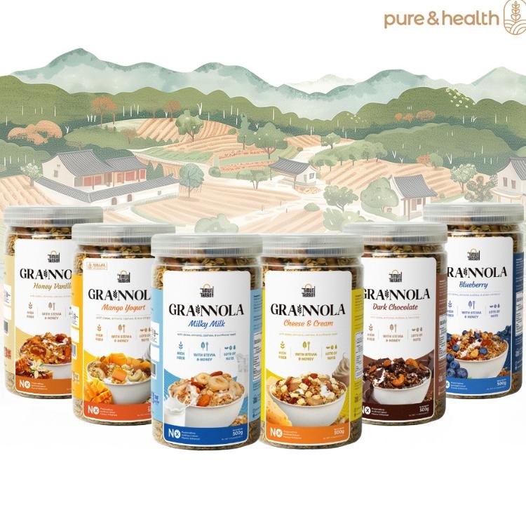 

Grainnola Timur Tengah Gram Granola Cheese Milk Mango Yoghurt Chocolate Berry Vanilla