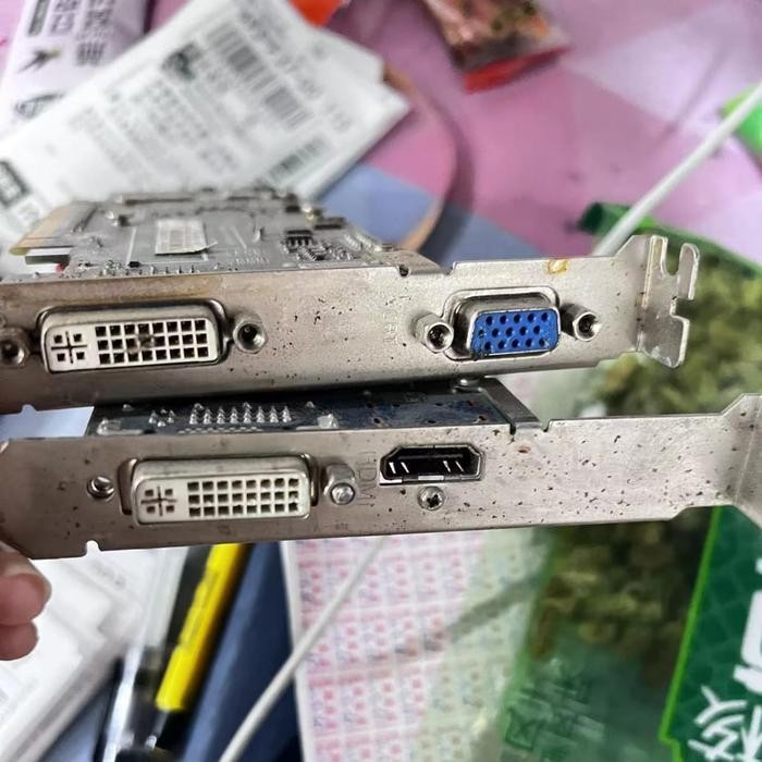 Random Vga Gpu Second Low-End Bekas Vga Hdmi Pcie Graphics Card Original Dan Terpercaya