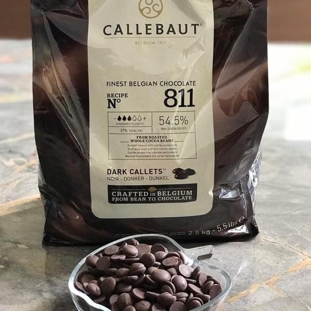 

Promo Callebaut dark callets 811 - 54.5% belgian chocolate COD