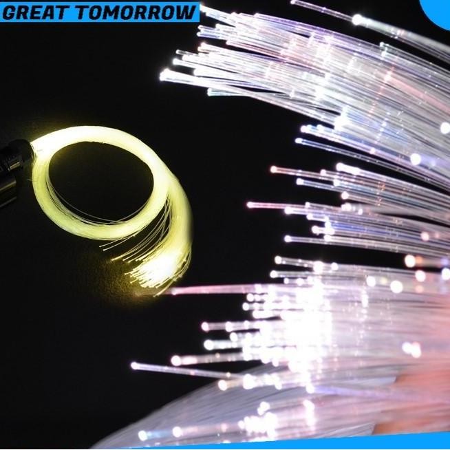 TERMURAH - GT Kabel Fiber Optik Lampu LED 50M PMMA 0.75 / 1 / 1.5 / 2mm