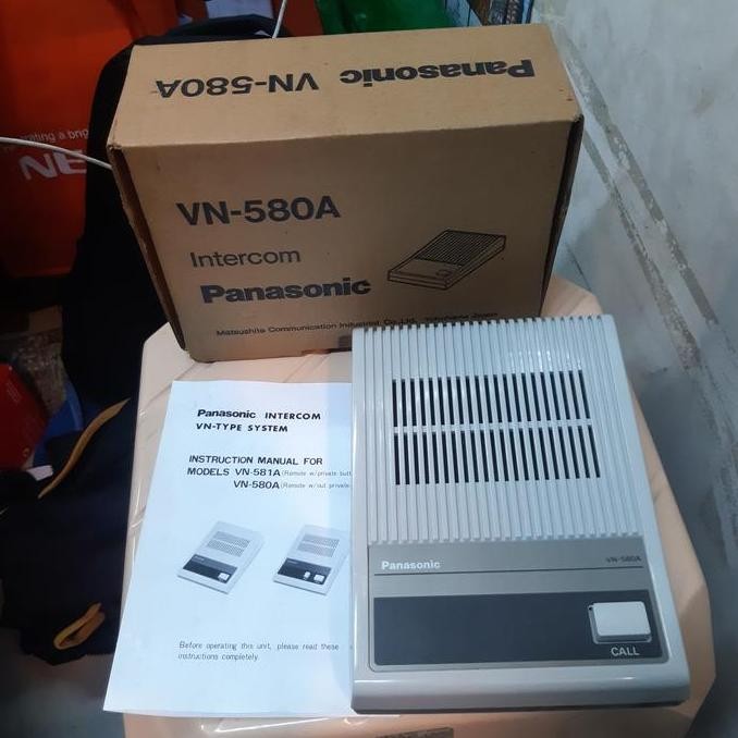 NEW Interkom Panasonic VN 580 A/ Slave Unit Interkom
