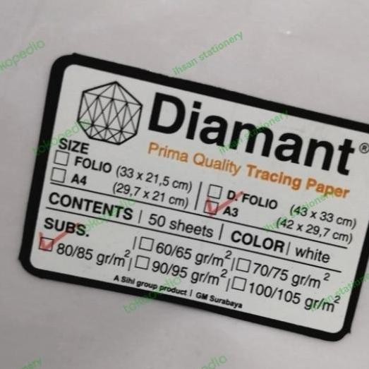 

TERBARU - Kertas Kalkir Diamant A3