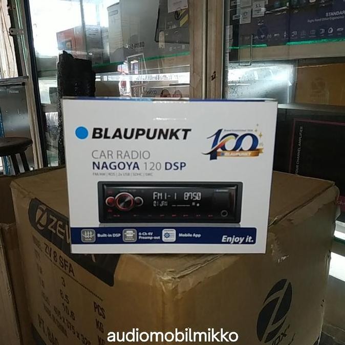BEBAS ONGKIR - Single din Blaupunkt Nagoya 120 dsp - head unit blaupunkt nagoya 120 build in dsp