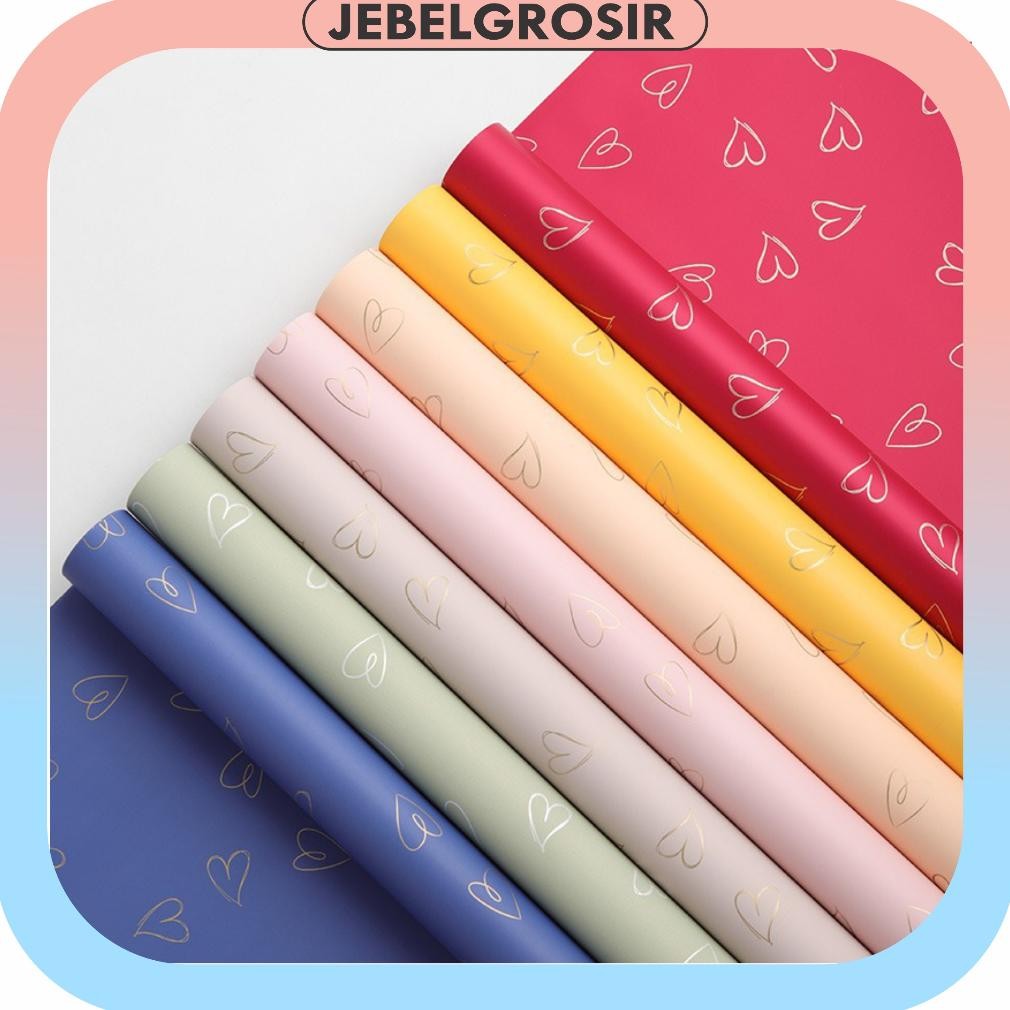 

Df-8 Korean Cellophane Dove Solid Love Wrapping Kertas Buket Bunga Florist Ecer Kb6130 Df-8