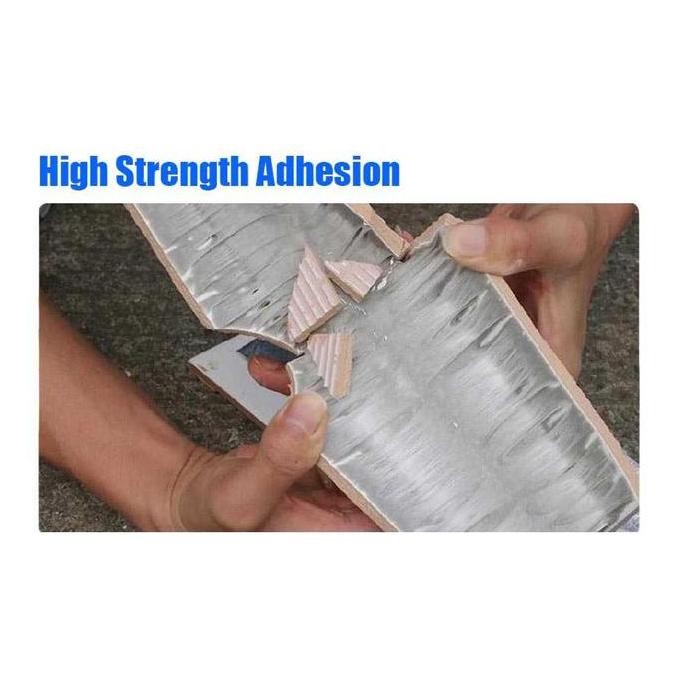 Lakban Tape Alumunium Foil Waterproof Anti Air Bocor Atap HNM