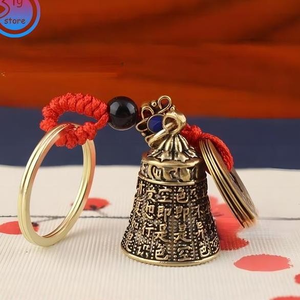 Lonceng Angin Feng Shui Kuningan Lonceng Kuningan Lonceng Gantungan Kunci Lonceng Fengshui