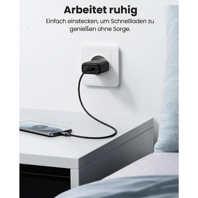 Ugreen Adaptor Kabel Data Charger Set Untuk Android Oppo Vivo Asus Realme Cctv Micro Usb Premium Pvc