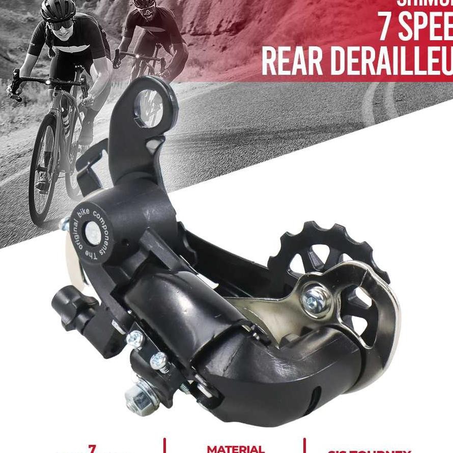 Rd Rear Derailleur Sepeda 7 Speed