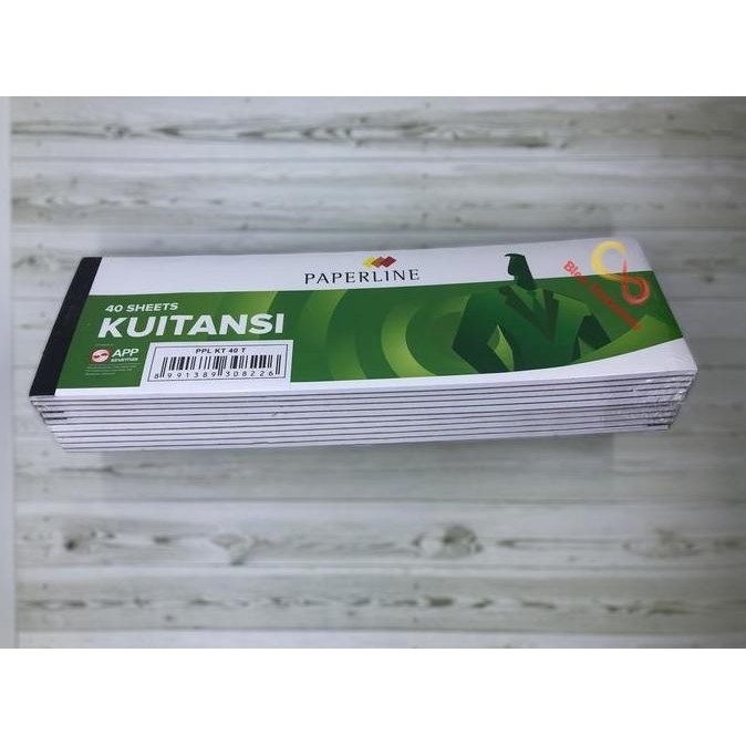 

Buku Kuitansi Tanggung Paperline Buku Kwitansi Sedang Isi 40 Lembar