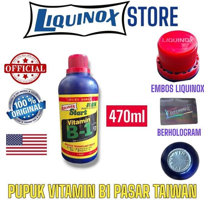 Pupuk Vitamin B1 Tanaman Liquinox 470Ml