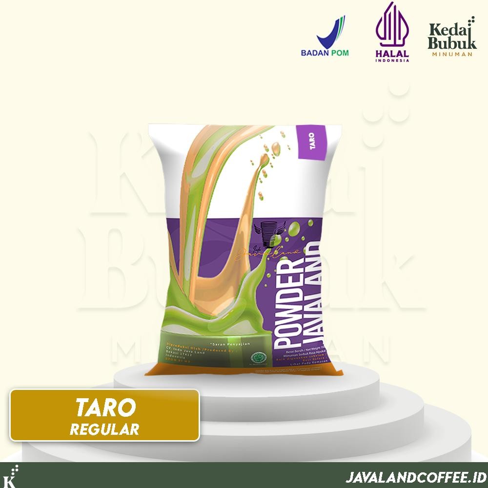 

Bubuk Minuman Rasa Taro Regular 1Kg - Javaland Powder Drink | Minuman Kekinian Nugi