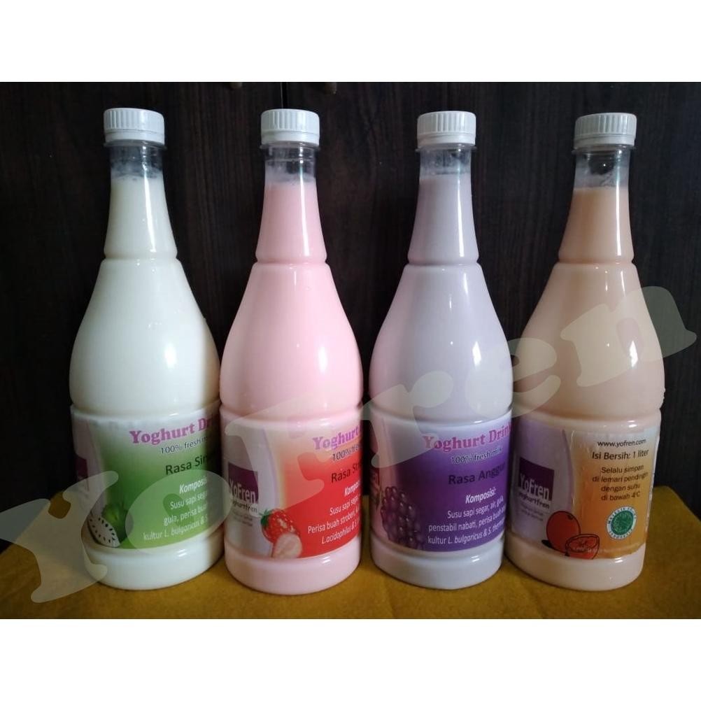 

Yoghurt Drink Botol 1 liter Nugi