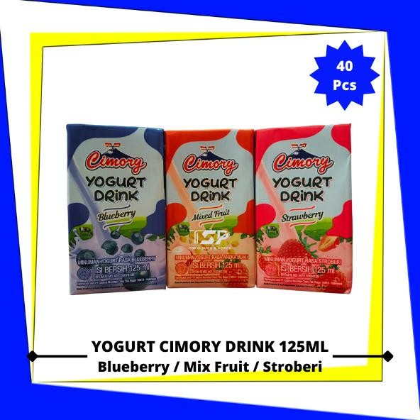 

Yogurt Cimory Drink Varian Rasa 125ml x 40 pcs (1 Karton) Nugi