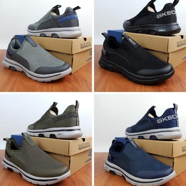 Skechers Go Walk 5 Downdraft Sepatu Slip On Pria