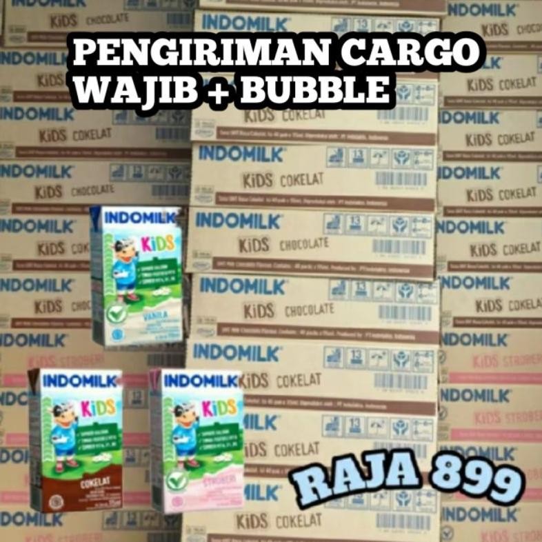 

INDOMILK KIDS SUSU UHT DUS | KARTON ISI 40 PCS X 115ML Nugi