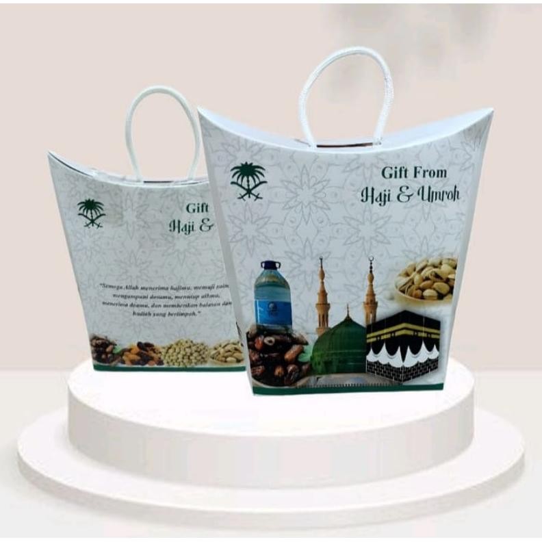 

dus tali kemasan untuk oleh"haji & umrah 1pak isi 50pcs Nugi