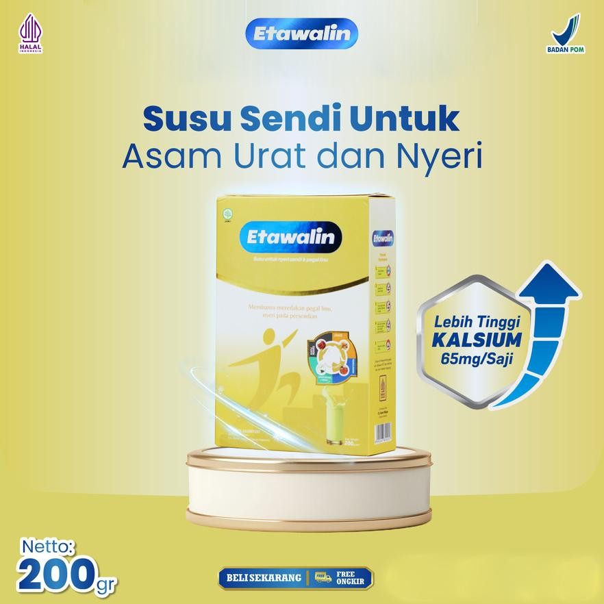 

Etawalin : Susu Kambing Atasi Nyeri Sendi Dan Asam Urat Original 1 Box Nugi