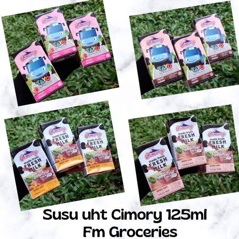

Susu UHT Cimory fresh milk 125ml karton isi 40 Nugi