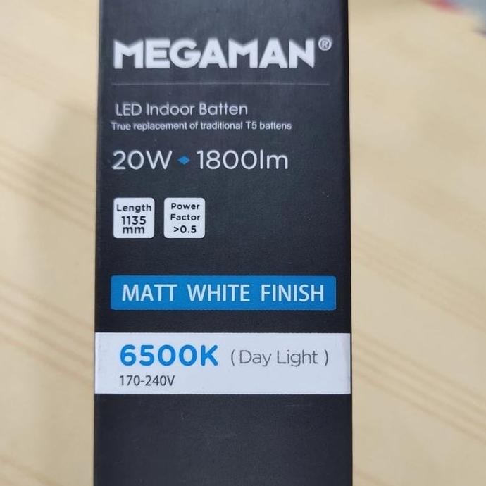 MEGAMAN Lampu T5 Batten Led 10W / 20W 3000k 4000k 6500k