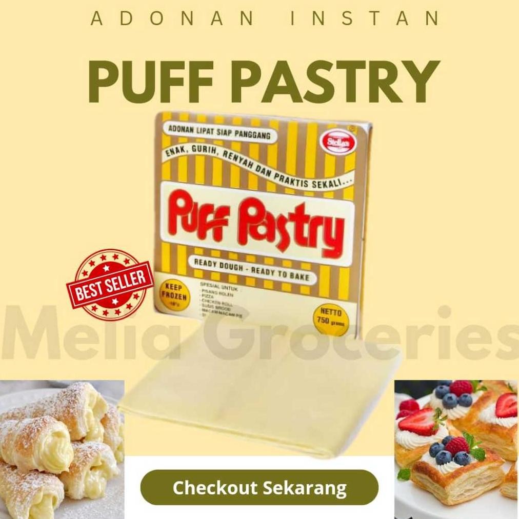 

Stella Puff Pastry 750gr / Kulit PUFF PASTRY 750gr Nugi