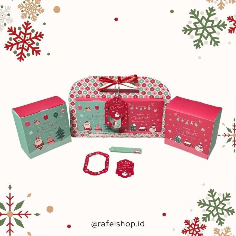 

5 Set Box Jinjing Natal Ivy 2 Toples Kotak 200 gr 250 gr Nugi