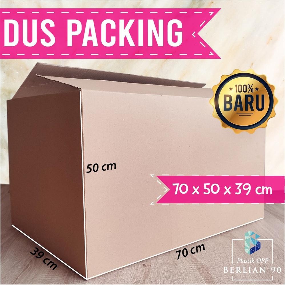 

Kardus Packing 70x50x39 cm BARU / Karton Kardus Packing Besar / Kardus baru untuk Packing Pindahan Nugi