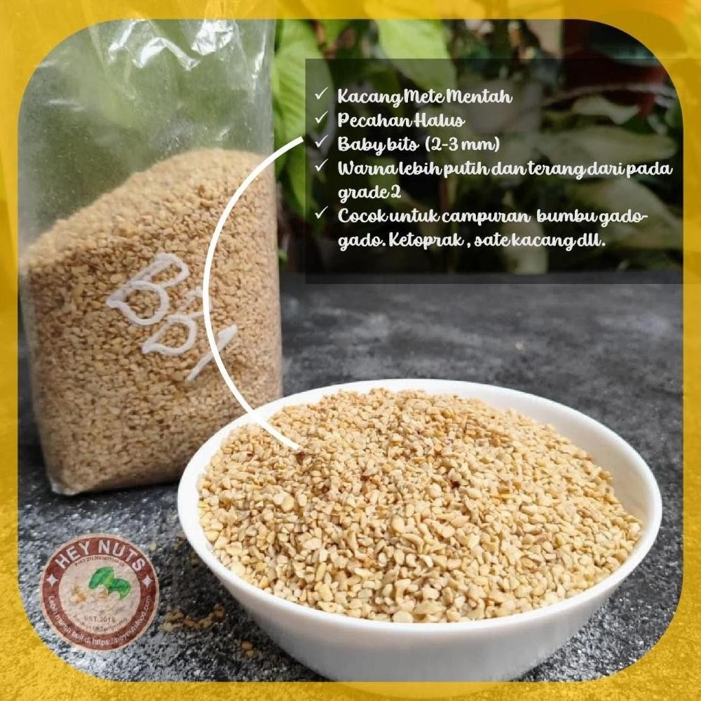 

Kacang Mede Menir Mete Halus Mentah 1Kg BB1 ( lebih putih bersih dari BB2 ) Nugi