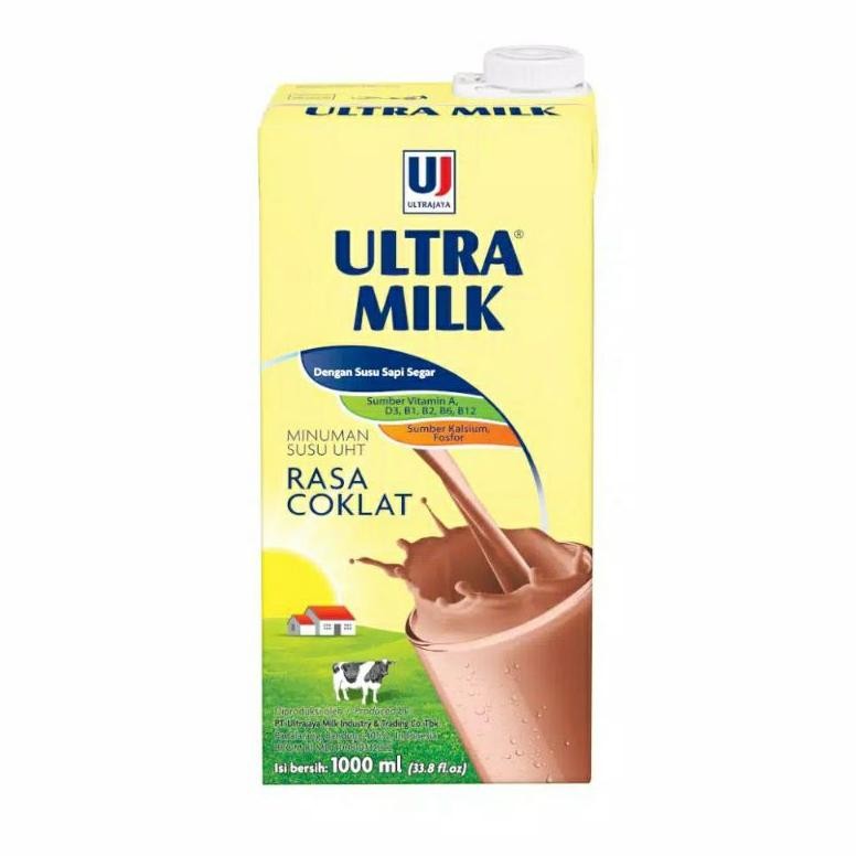 

Susu UHT ULTRA Milk COKLAT /Chocolate / Cokelat 1 Liter (SATUAN) Nugi