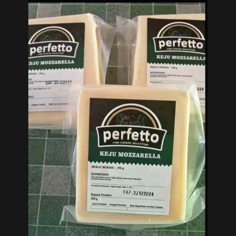 

Keju Mozarella Perfetto 200gr Berkualitas Tinggi Nugi