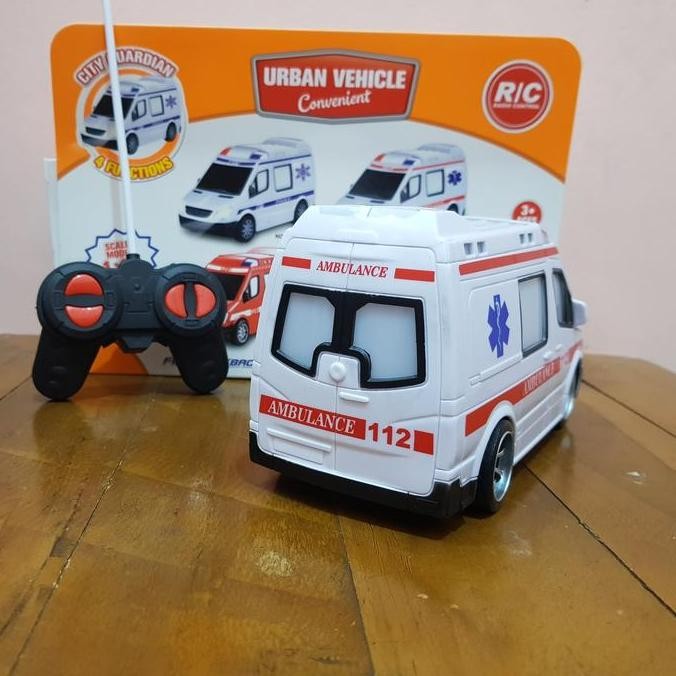 Remote Control Mobil Ambulance - Mainan Mobil Ambulance