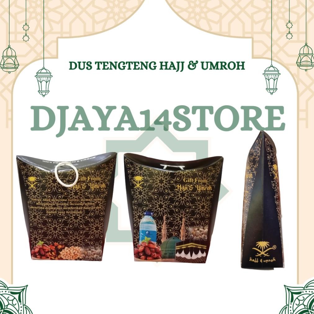 

1 Pack(Isi 50Pcs) Dus Tenteng Dus Tali Goodie Bag Paketan Oleh Oleh Hajji Dan Umroh Nugi